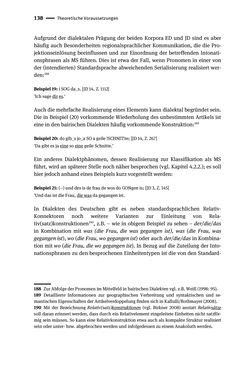 Bild der Seite - 138 - in Jugendkommunikation und Dialekt - Syntax gesprochener Sprache bei Jugendlichen in Osttirol