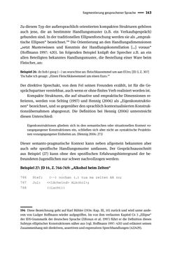 Bild der Seite - 143 - in Jugendkommunikation und Dialekt - Syntax gesprochener Sprache bei Jugendlichen in Osttirol