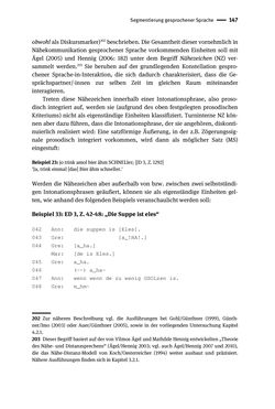 Image of the Page - 147 - in Jugendkommunikation und Dialekt - Syntax gesprochener Sprache bei Jugendlichen in Osttirol