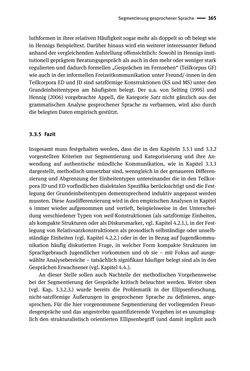 Image of the Page - 165 - in Jugendkommunikation und Dialekt - Syntax gesprochener Sprache bei Jugendlichen in Osttirol