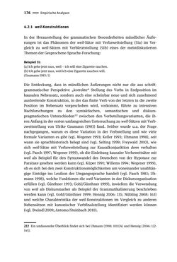 Bild der Seite - 176 - in Jugendkommunikation und Dialekt - Syntax gesprochener Sprache bei Jugendlichen in Osttirol