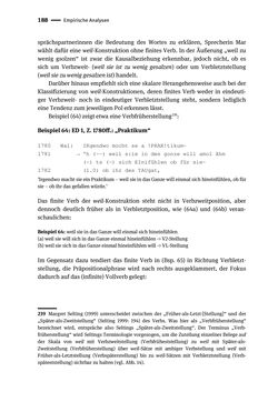 Image of the Page - 188 - in Jugendkommunikation und Dialekt - Syntax gesprochener Sprache bei Jugendlichen in Osttirol
