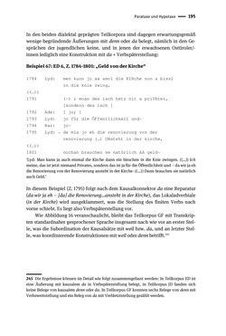 Image of the Page - 195 - in Jugendkommunikation und Dialekt - Syntax gesprochener Sprache bei Jugendlichen in Osttirol