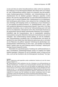 Image of the Page - 197 - in Jugendkommunikation und Dialekt - Syntax gesprochener Sprache bei Jugendlichen in Osttirol