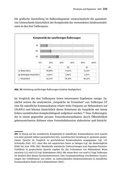 Bild der Seite - 225 - in Jugendkommunikation und Dialekt - Syntax gesprochener Sprache bei Jugendlichen in Osttirol