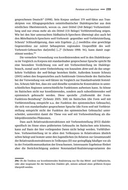 Bild der Seite - 233 - in Jugendkommunikation und Dialekt - Syntax gesprochener Sprache bei Jugendlichen in Osttirol