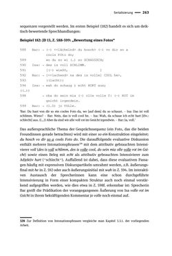 Bild der Seite - 263 - in Jugendkommunikation und Dialekt - Syntax gesprochener Sprache bei Jugendlichen in Osttirol
