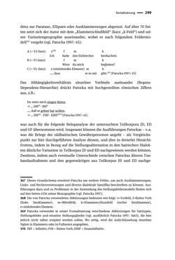 Image of the Page - 299 - in Jugendkommunikation und Dialekt - Syntax gesprochener Sprache bei Jugendlichen in Osttirol