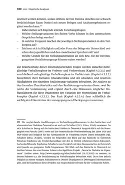 Image of the Page - 300 - in Jugendkommunikation und Dialekt - Syntax gesprochener Sprache bei Jugendlichen in Osttirol