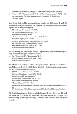 Image of the Page - 303 - in Jugendkommunikation und Dialekt - Syntax gesprochener Sprache bei Jugendlichen in Osttirol