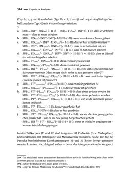 Image of the Page - 314 - in Jugendkommunikation und Dialekt - Syntax gesprochener Sprache bei Jugendlichen in Osttirol