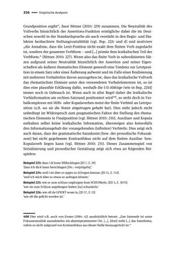 Image of the Page - 326 - in Jugendkommunikation und Dialekt - Syntax gesprochener Sprache bei Jugendlichen in Osttirol