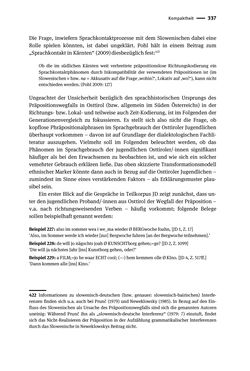 Image of the Page - 337 - in Jugendkommunikation und Dialekt - Syntax gesprochener Sprache bei Jugendlichen in Osttirol