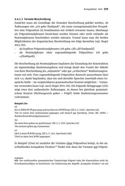 Image of the Page - 339 - in Jugendkommunikation und Dialekt - Syntax gesprochener Sprache bei Jugendlichen in Osttirol