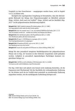 Image of the Page - 345 - in Jugendkommunikation und Dialekt - Syntax gesprochener Sprache bei Jugendlichen in Osttirol