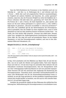 Image of the Page - 391 - in Jugendkommunikation und Dialekt - Syntax gesprochener Sprache bei Jugendlichen in Osttirol