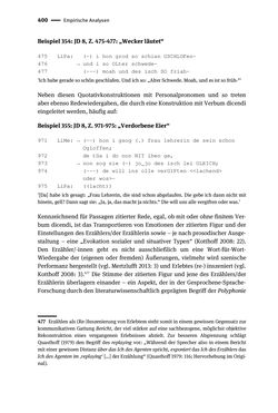 Bild der Seite - 400 - in Jugendkommunikation und Dialekt - Syntax gesprochener Sprache bei Jugendlichen in Osttirol