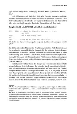 Bild der Seite - 401 - in Jugendkommunikation und Dialekt - Syntax gesprochener Sprache bei Jugendlichen in Osttirol