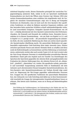 Image of the Page - 434 - in Jugendkommunikation und Dialekt - Syntax gesprochener Sprache bei Jugendlichen in Osttirol