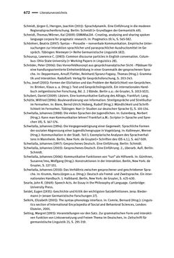 Image of the Page - 472 - in Jugendkommunikation und Dialekt - Syntax gesprochener Sprache bei Jugendlichen in Osttirol