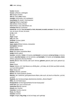 Bild der Seite - 486 - in Jugendkommunikation und Dialekt - Syntax gesprochener Sprache bei Jugendlichen in Osttirol