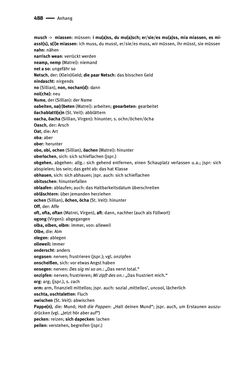 Image of the Page - 488 - in Jugendkommunikation und Dialekt - Syntax gesprochener Sprache bei Jugendlichen in Osttirol