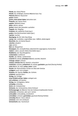 Image of the Page - 489 - in Jugendkommunikation und Dialekt - Syntax gesprochener Sprache bei Jugendlichen in Osttirol