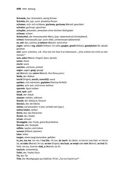 Bild der Seite - 490 - in Jugendkommunikation und Dialekt - Syntax gesprochener Sprache bei Jugendlichen in Osttirol