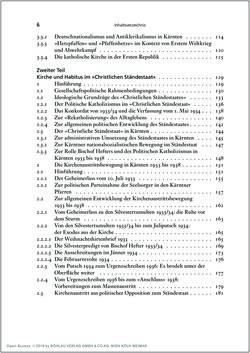 Image of the Page - 6 - in Die Kirche und die »Kärntner Seele« - Habitus, kulturelles Gedächtnis und katholische Kirche in Kärnten, insbesondere vor 1938