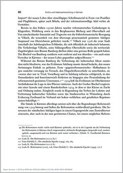 Image of the Page - 80 - in Die Kirche und die »Kärntner Seele« - Habitus, kulturelles Gedächtnis und katholische Kirche in Kärnten, insbesondere vor 1938