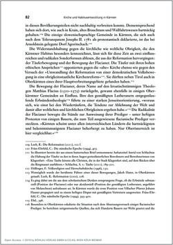 Image of the Page - 82 - in Die Kirche und die »Kärntner Seele« - Habitus, kulturelles Gedächtnis und katholische Kirche in Kärnten, insbesondere vor 1938