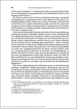 Image of the Page - 90 - in Die Kirche und die »Kärntner Seele« - Habitus, kulturelles Gedächtnis und katholische Kirche in Kärnten, insbesondere vor 1938