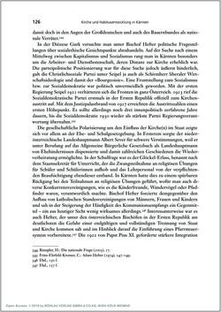 Bild der Seite - 126 - in Die Kirche und die »Kärntner Seele« - Habitus, kulturelles Gedächtnis und katholische Kirche in Kärnten, insbesondere vor 1938
