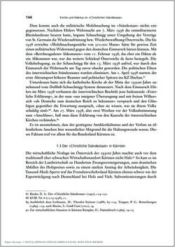 Image of the Page - 144 - in Die Kirche und die »Kärntner Seele« - Habitus, kulturelles Gedächtnis und katholische Kirche in Kärnten, insbesondere vor 1938