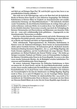 Image of the Page - 150 - in Die Kirche und die »Kärntner Seele« - Habitus, kulturelles Gedächtnis und katholische Kirche in Kärnten, insbesondere vor 1938