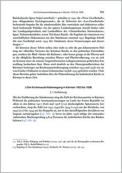 Image of the Page - 151 - in Die Kirche und die »Kärntner Seele« - Habitus, kulturelles Gedächtnis und katholische Kirche in Kärnten, insbesondere vor 1938