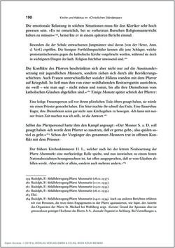 Image of the Page - 190 - in Die Kirche und die »Kärntner Seele« - Habitus, kulturelles Gedächtnis und katholische Kirche in Kärnten, insbesondere vor 1938