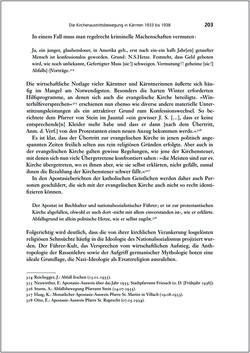 Image of the Page - 203 - in Die Kirche und die »Kärntner Seele« - Habitus, kulturelles Gedächtnis und katholische Kirche in Kärnten, insbesondere vor 1938