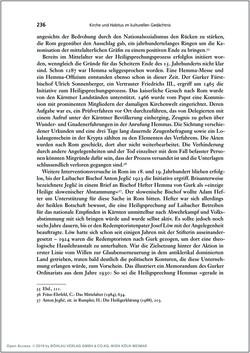 Image of the Page - 236 - in Die Kirche und die »Kärntner Seele« - Habitus, kulturelles Gedächtnis und katholische Kirche in Kärnten, insbesondere vor 1938