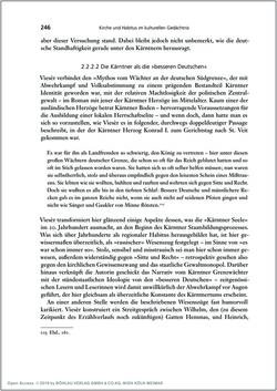 Bild der Seite - 246 - in Die Kirche und die »Kärntner Seele« - Habitus, kulturelles Gedächtnis und katholische Kirche in Kärnten, insbesondere vor 1938