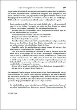 Image of the Page - 277 - in Die Kirche und die »Kärntner Seele« - Habitus, kulturelles Gedächtnis und katholische Kirche in Kärnten, insbesondere vor 1938