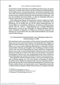 Image of the Page - 286 - in Die Kirche und die »Kärntner Seele« - Habitus, kulturelles Gedächtnis und katholische Kirche in Kärnten, insbesondere vor 1938