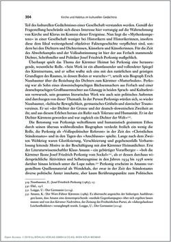 Image of the Page - 304 - in Die Kirche und die »Kärntner Seele« - Habitus, kulturelles Gedächtnis und katholische Kirche in Kärnten, insbesondere vor 1938