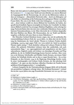 Image of the Page - 328 - in Die Kirche und die »Kärntner Seele« - Habitus, kulturelles Gedächtnis und katholische Kirche in Kärnten, insbesondere vor 1938