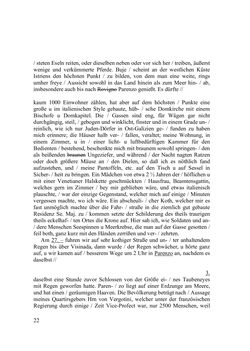 Image of the Page - 22 - in Des Kaisers Leibarzt auf Reisen - Johann Nepomuk Raimanns Reise mit Kaiser Franz I. im Jahre 1832