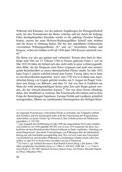 Image of the Page - 96 - in Des Kaisers Leibarzt auf Reisen - Johann Nepomuk Raimanns Reise mit Kaiser Franz I. im Jahre 1832