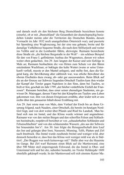 Bild der Seite - 183 - in Des Kaisers Leibarzt auf Reisen - Johann Nepomuk Raimanns Reise mit Kaiser Franz I. im Jahre 1832