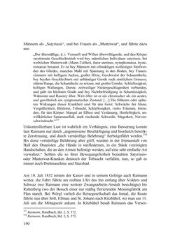 Bild der Seite - 190 - in Des Kaisers Leibarzt auf Reisen - Johann Nepomuk Raimanns Reise mit Kaiser Franz I. im Jahre 1832
