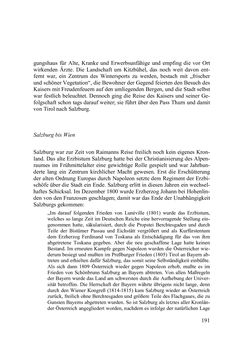 Bild der Seite - 191 - in Des Kaisers Leibarzt auf Reisen - Johann Nepomuk Raimanns Reise mit Kaiser Franz I. im Jahre 1832