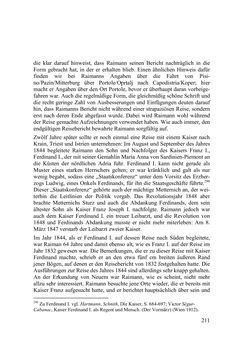 Image of the Page - 211 - in Des Kaisers Leibarzt auf Reisen - Johann Nepomuk Raimanns Reise mit Kaiser Franz I. im Jahre 1832